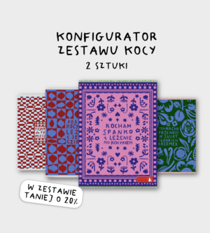 Koce - zestaw 2 sztuk