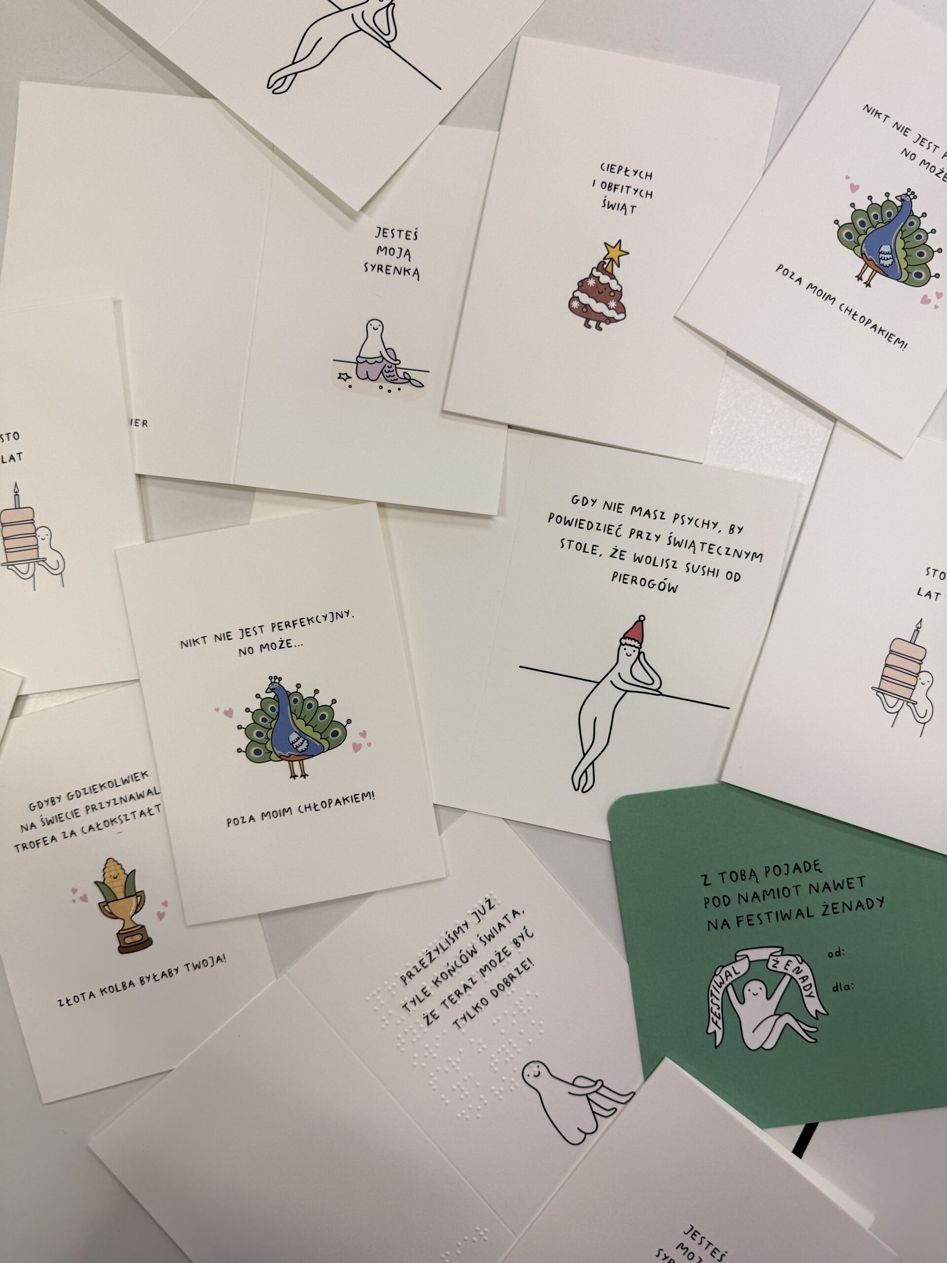 Wyprzedaż kartek - zestaw 7 sztuk 2 Wyprzedaż kartek - zestaw 7 sztuk - obrazek 2