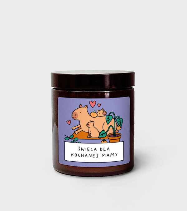 Świeca sojowa dla kochanej Mamy - 180 ml
