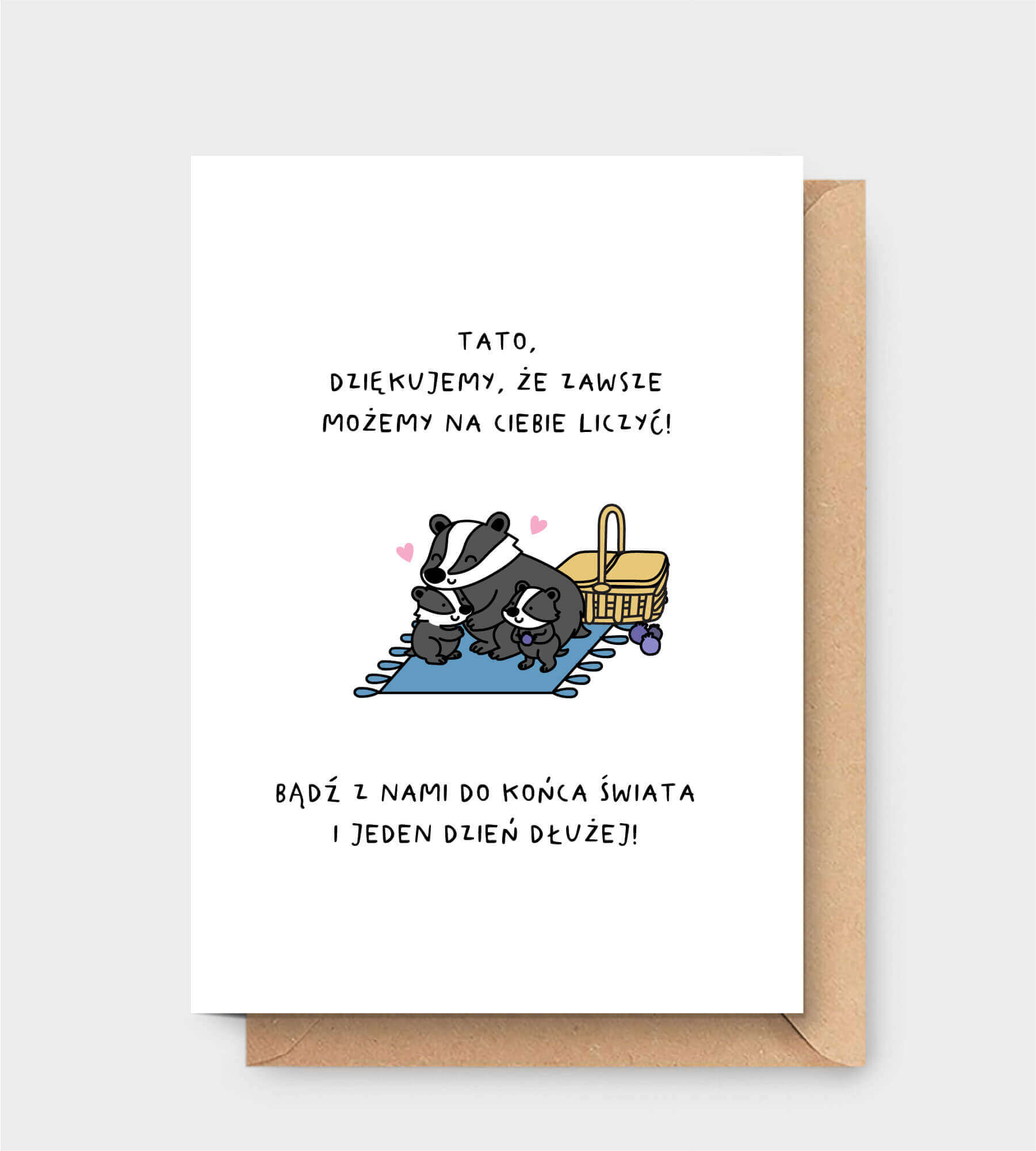 Kartka wykonana z pięknego papieru wysokiej jakości.
