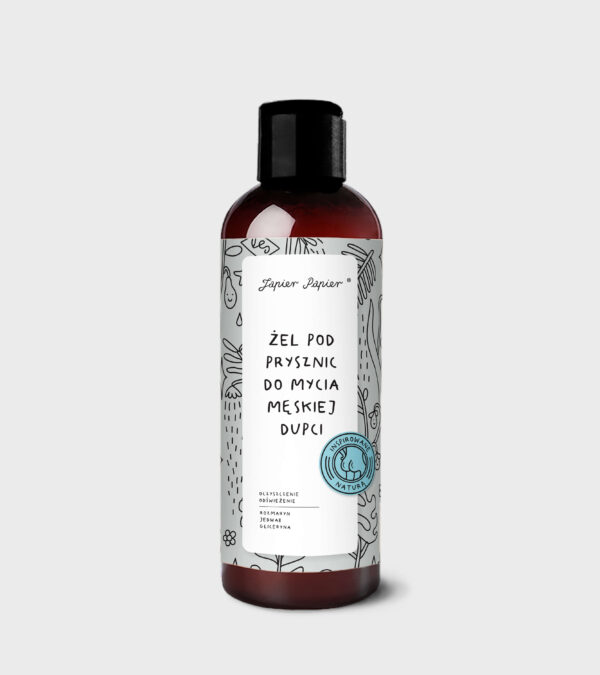 Żel pod prysznic - Do mycia męskiej Dupci - 250ml
