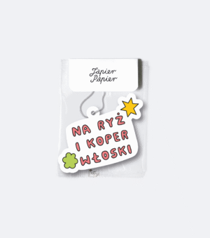 Na ryż i koper włoski! - zawieszka zapachowa