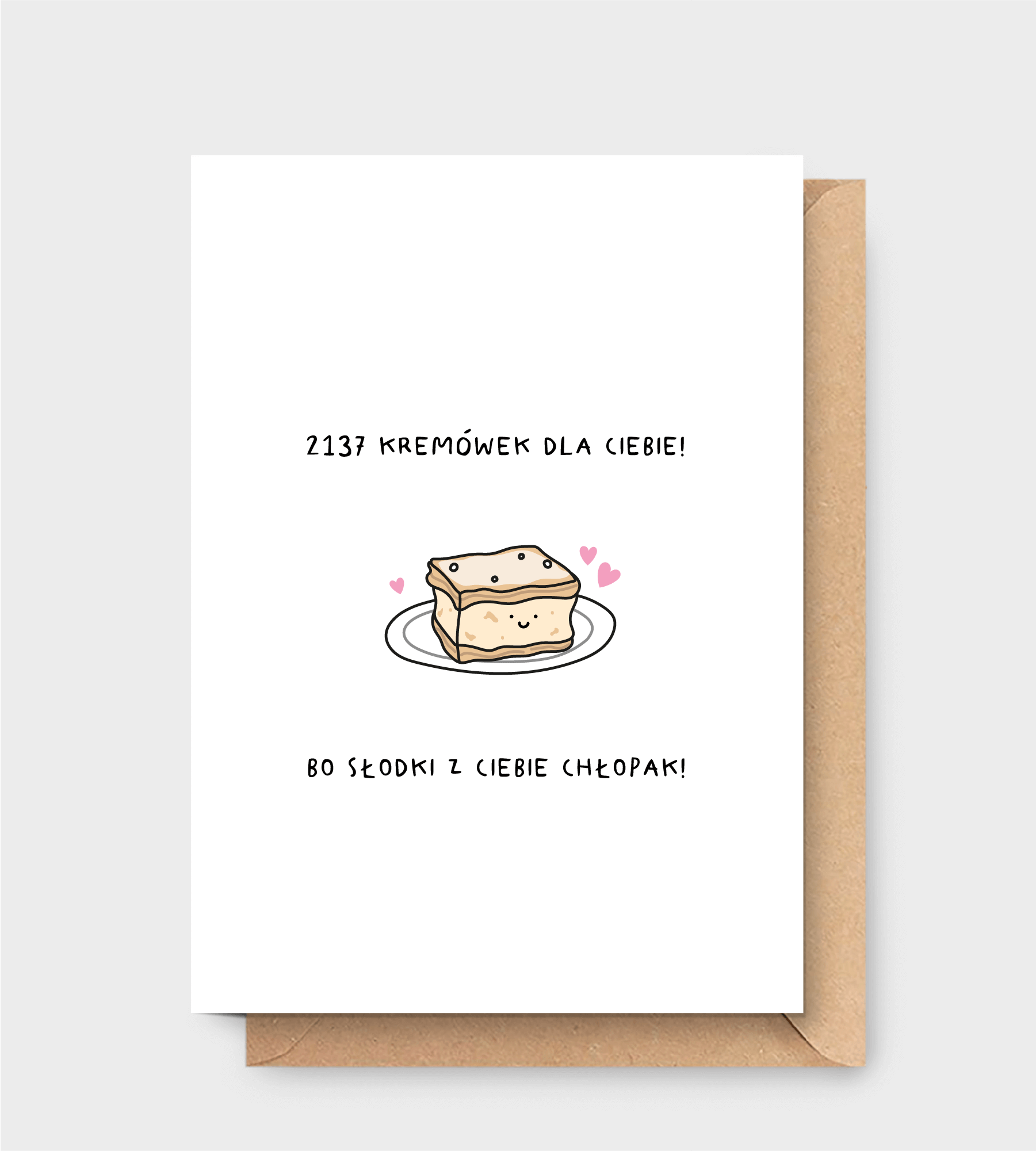 Kartka wykonana z pięknego papieru wysokiej jakości.
