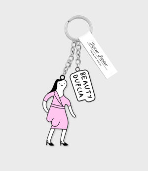 Beauty Dupcia - brelok do kluczy