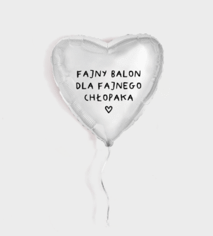 Balon z helem - Fajny Balon dla fajnego chłopaka