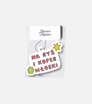 Na ryż i koper włoski! - zawieszka zapachowa
