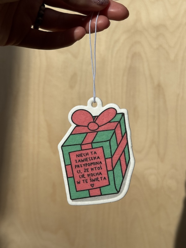 Ktoś Cię kocha w te święta - zawieszka zapachowa 2 Ktoś Cię kocha w te święta - zawieszka zapachowa - obrazek 2