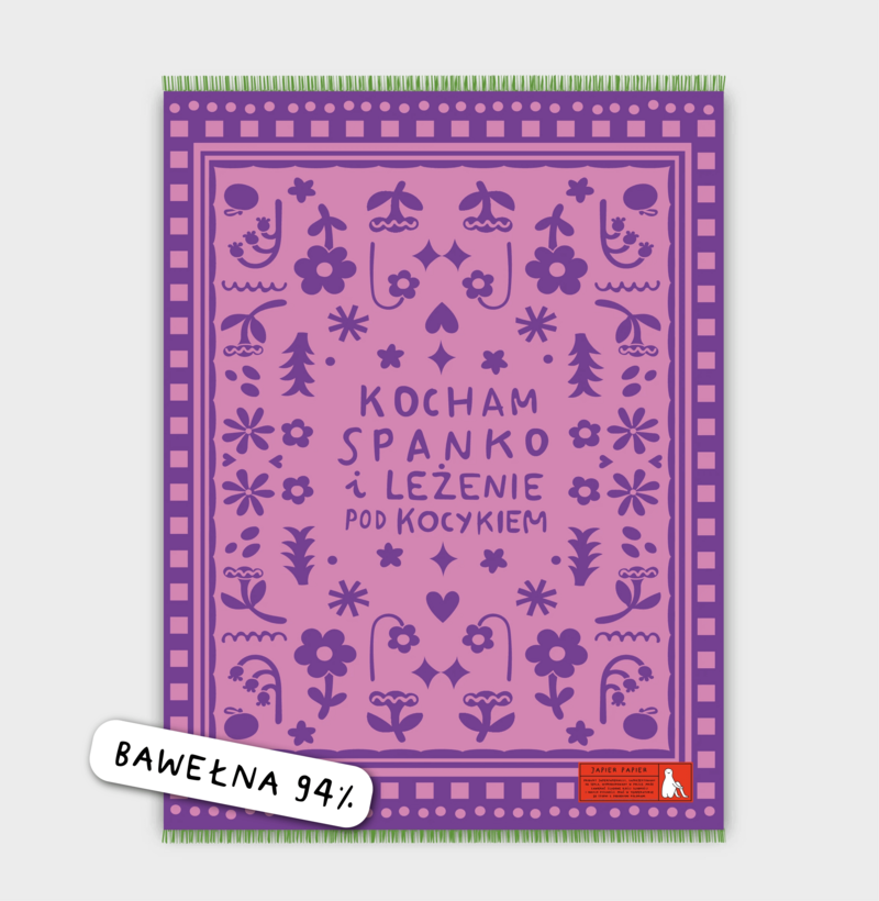 Bawełniane wersje PREMIUM Waszych ukochanych koców! 2 kocham spanko mockup 94 1