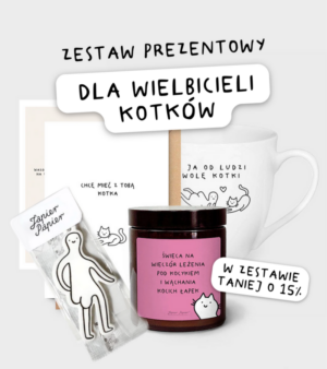 Zestaw Prezentowy dla wielbicieli kotków