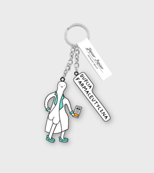 Dupcia Farmaceutyczna  - brelok do kluczy