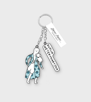 Dupcia Weterynaryjna - brelok do kluczy