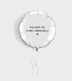 Balon z helem - Kocham Cię Stary Pierdzielu