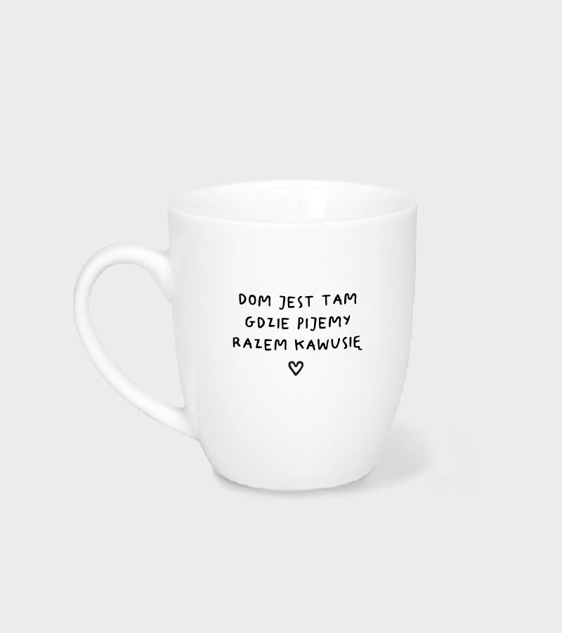 dom jest tam gdzie pijemy kawusie mockup