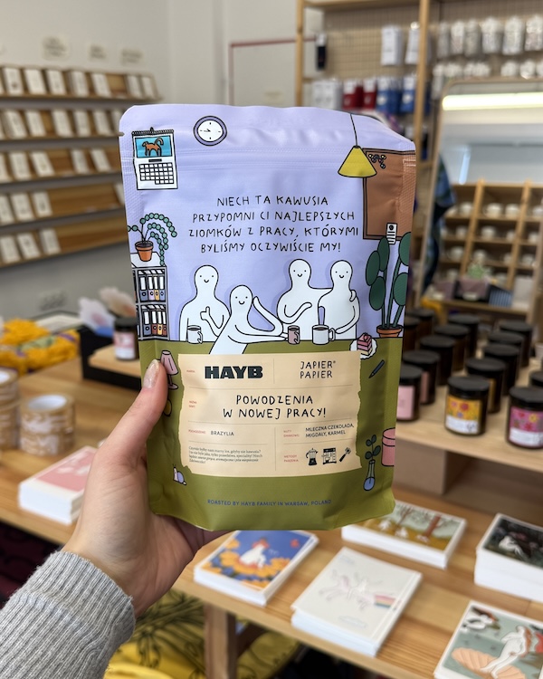Kawa na odejście - Powodzenia w nowej pracy! - JP x HAYB 2 Kawa na odejście - Powodzenia w nowej pracy! - JP x HAYB - obrazek 2