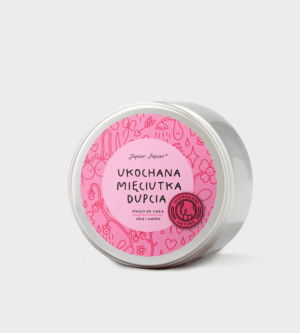 Masło do ciała - Ukochana mięciutka Dupcia - wanilia i róża