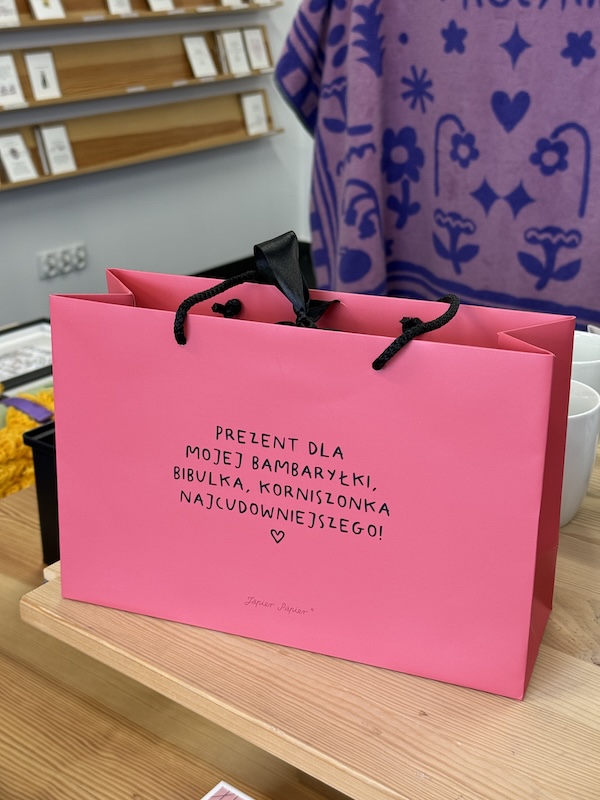 Torba prezentowa - Dla mojej bambaryłki 2 Torba prezentowa - Dla mojej bambaryłki - obrazek 2