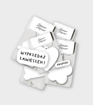 wyprzedaż zawieszek - zestaw 4 sztuk