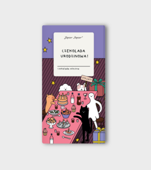 Czekolada urodzinowa - Sto lat!