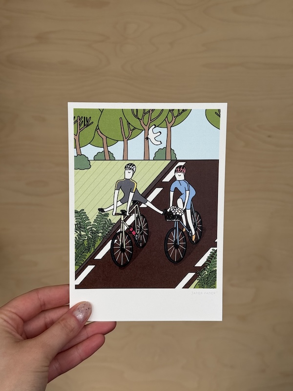 Pocztówka - Dupcia rowerowa 3 Pocztówka - Dupcia rowerowa - obrazek 3