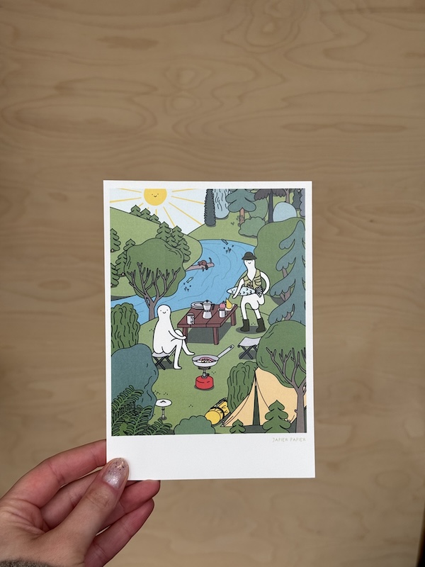 Pocztówka - Dupcia wędkarska 3 Pocztówka - Dupcia wędkarska - obrazek 3