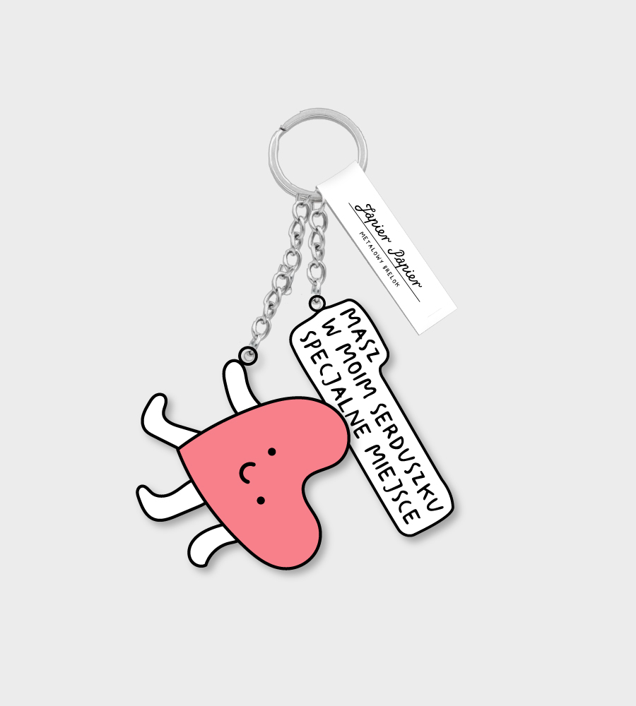 Nowy brelok - serduszko!