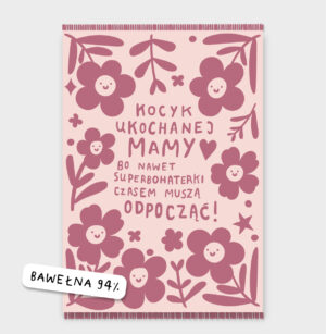 Koc na Dzień Mamy 94% bawełna - Kocyk ukochanej Mamy