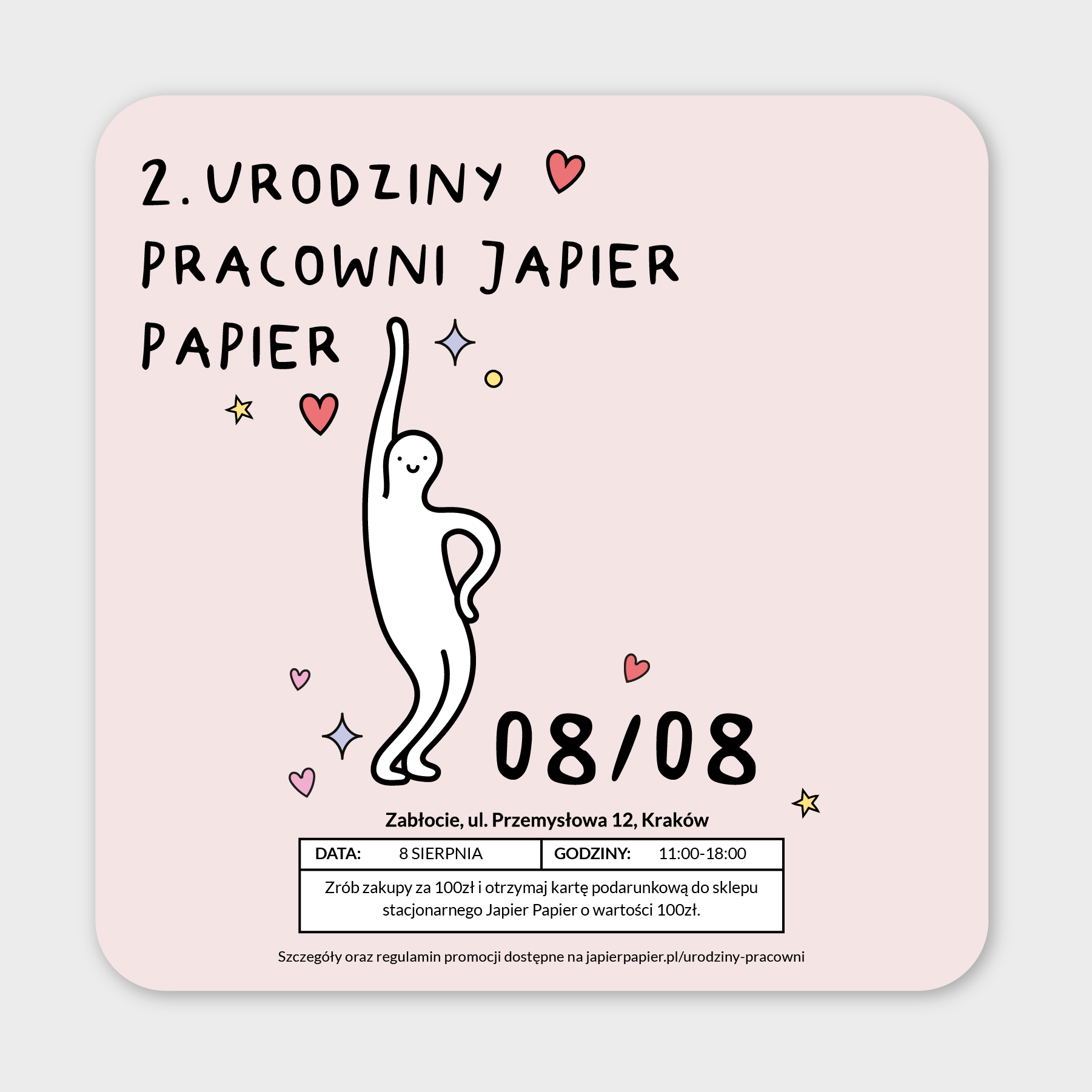 2. urodziny pracowni w Krakowie!