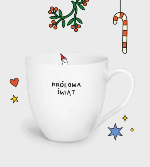 Kubek duży - Królowa Świąt